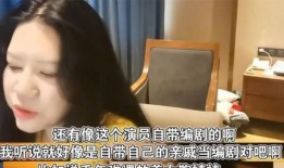 编剧爆料娱乐圈内幕消息,编剧曝惊人内幕，明星背后的真相令人震惊
